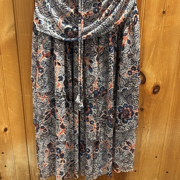 New MISA midi ruched floral dress - Picture 6 of 11